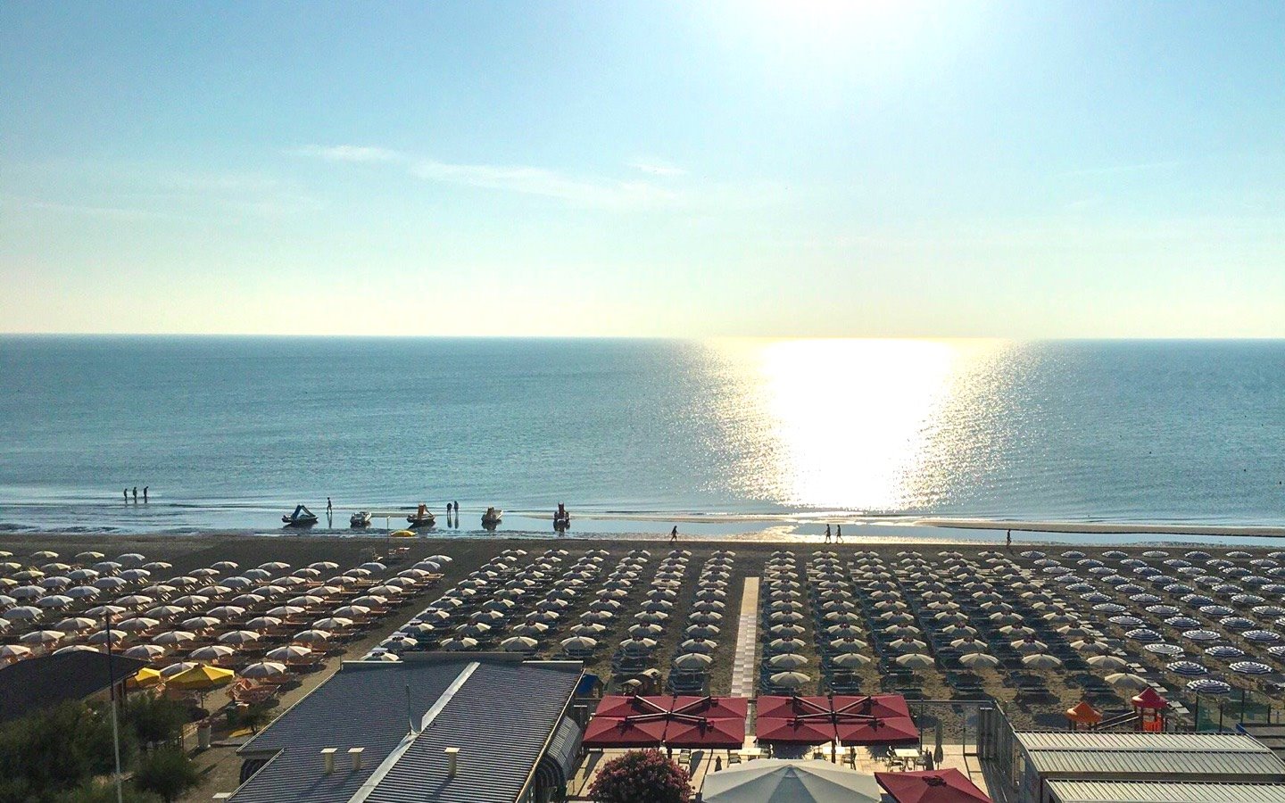Hotel Continental, Milano Marittima direkt am Meer